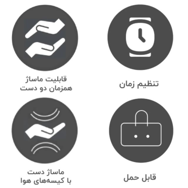 امکانات ماساژور دست و صورت SL-C100