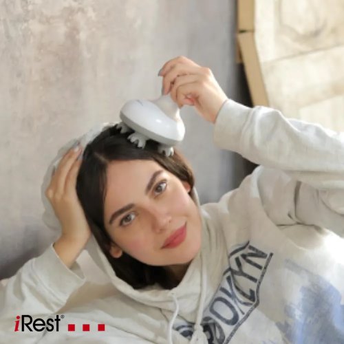 طراحی ارگونومیک و سازگار با انواع مو و پوست سر ماساژور سر SL-C70